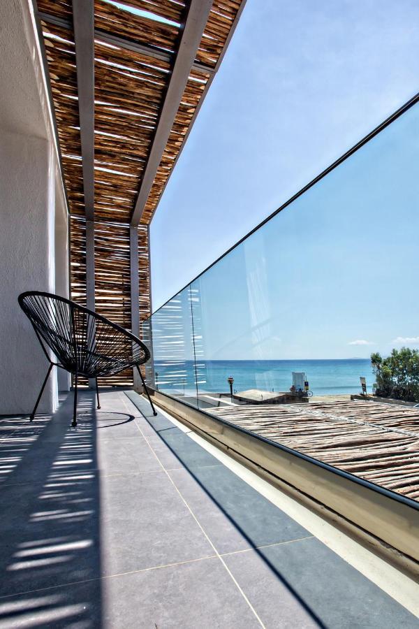 Seaside Tinos Apartment Kionia Bagian luar foto