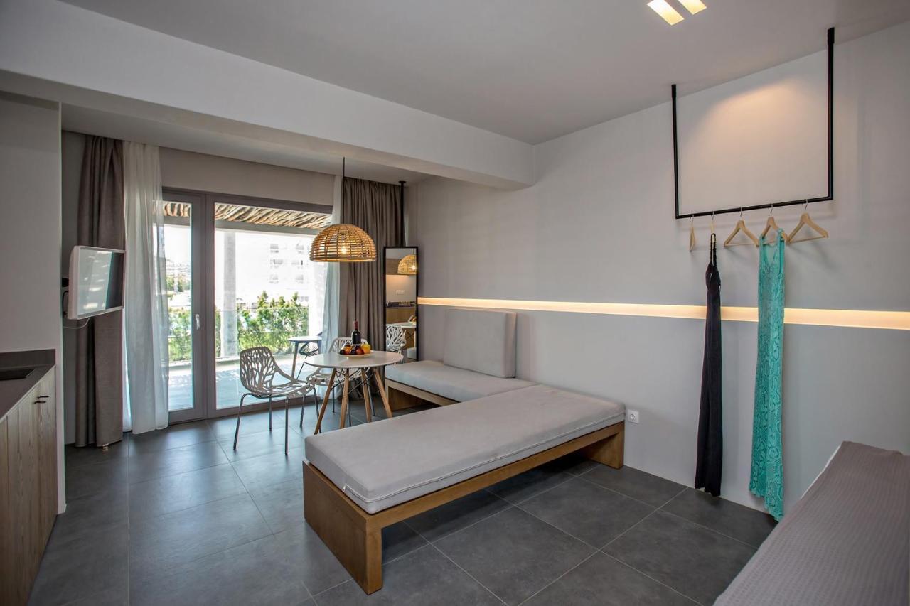 Seaside Tinos Apartment Kionia Bagian luar foto
