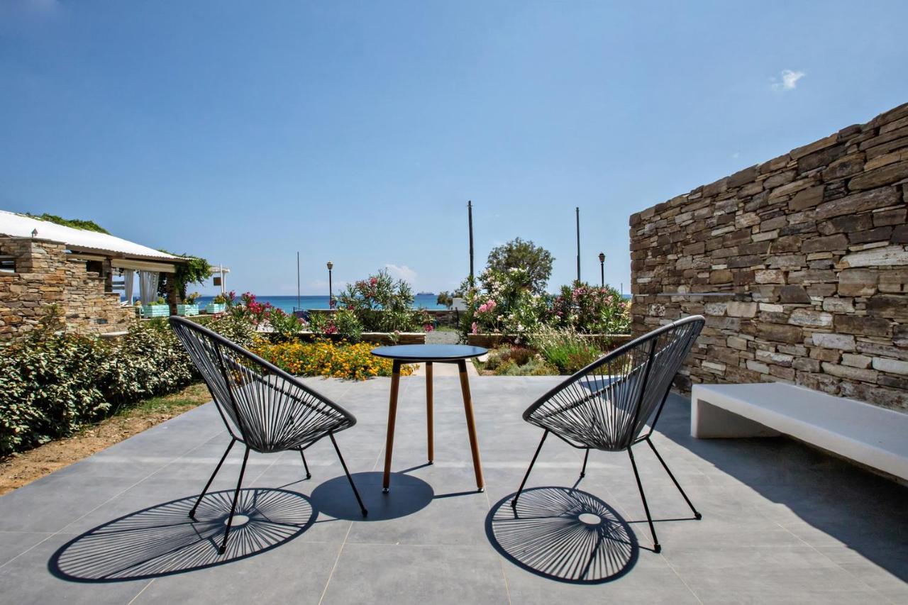 Seaside Tinos Apartment Kionia Bagian luar foto